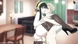 Spy X Family Loid fuck Yor hentai